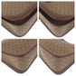 GUCCI Shoulder Bag 001 103 0551 leather Brown Gold Metal Old Gucci Shelly Line