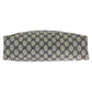 GUCCI Tote Bag 39 002 4487 GG Supreme Canvas Navy Gray Gold Metal Old Gucci Shelly Line