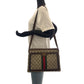 GUCCI Shoulder Bag 001 16 4085 GG Supreme Canvas Beige Brown Gold Metal Shoulder Bag Shoulder Bag Old Gucci Shelly Line Women Used Authentic