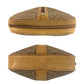GUCCI Shoulder Bag PVC Beige Gold Metal Old Gucci Micro GG