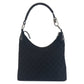GUCCI Shoulder Bag 115003 GG canvas black Women Used Authentic