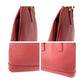 PRADA Handbag BN2558 leather Pink Gold Metal Safiano Triangle With logo