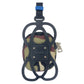 PRADA Pouch Nylon multicolor Test Triangle With logo