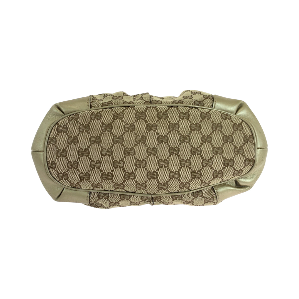 GUCCI Shoulder Bag 247902 GG canvas beige Shoulder Bag Handbag 2way Women Used Authentic