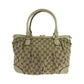 GUCCI Shoulder Bag 247902 GG canvas beige Shoulder Bag Handbag 2way Women Used Authentic