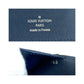 LOUIS VUITTON Long Wallet Purse M30662 Taiga Blue Silver Metal Taiga Portefeuille Braza