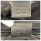 GUCCI Handbag 228594 leather Black SilverMetal Handbag Shoulder Bag Horsebit Guccissima Women Used Authentic