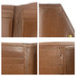 LOUIS VUITTON Tri-fold wallet M62472 PVC Brown Gold Metal Monogram Portefeuille Victorine