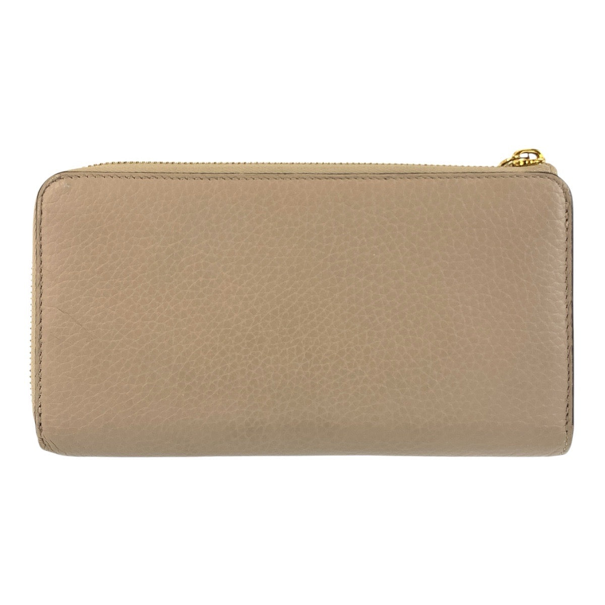 LOUIS VUITTON Long Wallet Purse M63104 leather Greige Gold Metal Long Wallet Purse Portefeuille comet Women Used Authentic