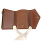 LOUIS VUITTON Tri-fold wallet M62472 PVC Brown Gold Metal Monogram Portefeuille Victorine