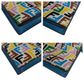 FENDI Bifold Wallet 8M0420 AGKS Calfskin multicolor Folding wallet Compact wallet Women(Unisex) Used Authentic