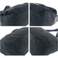 PRADA Shoulder Bag Nylon Black Silver Metal Test Triangle With logo