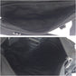 PRADA Shoulder Bag Nylon Black Silver Metal Test Triangle With logo