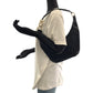 GUCCI Shoulder Bag 001 4158 GG canvas, patent leather black Shoulder Bag Shoulder Bag Women Used Authentic