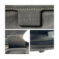GUCCI Business bag 474135 GG Supreme Canvas Black SilverMetal