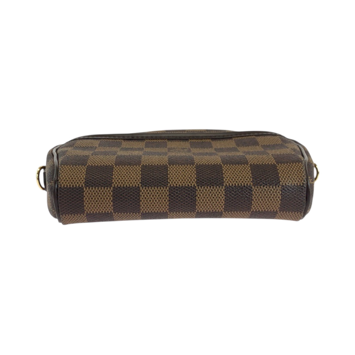 LOUIS VUITTON Waist bag N51296 PVC Brown Gold Metal Waist bag Damier Ebene Pochette Ipanema Women XS Used Authentic