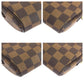 LOUIS VUITTON Waist bag N51296 PVC Brown Gold Metal Waist bag Damier Ebene Pochette Ipanema Women XS Used Authentic