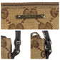 GUCCI Handbag 141809 GG canvas Beige SilverMetal Handbag accessory pouch Sherry line Women Used Authentic