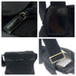 PRADA Shoulder Bag BT8994 Nylon Black SilverMetal Shoulder Bag pochette Test Triangle With logo mens Used Authentic