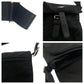 PRADA Shoulder Bag BT8994 Nylon Black SilverMetal Shoulder Bag pochette Test Triangle With logo mens Used Authentic