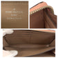 LOUIS VUITTON Long Wallet Purse M60148 leather Magnolia Pink Greige SilverMetal Long Wallet Purse Portefeuille comet Women Used Authentic