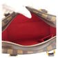 LOUIS VUITTON Handbag N60008 PVC Brown Gold Metal Damier Duomo Women Used Authentic