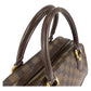 LOUIS VUITTON Handbag N60008 PVC Brown Gold Metal Damier Duomo Women Used Authentic