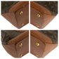 LOUIS VUITTON Tote Bag M42420 PVC Brown Gold Metal Tote Bag Shoulder Bag Monogram Sac Weekend GM mens Used Authentic