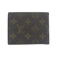 LOUIS VUITTON Bifold Wallet PVC Brown brown Monogram Portefeuille Multripru