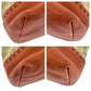 GUCCI Handbag 339002 GG canvas, leather Beige Orange Gold Metal Handbag Shoulder Bag Bamboo Women Used Authentic
