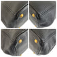 PRADA Tote Bag leather Black GoldMetal Tote Bag Shoulder Bag Vitterodino Women Used Authentic