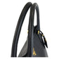 PRADA Tote Bag leather Black GoldMetal Tote Bag Shoulder Bag Vitterodino Women Used Authentic