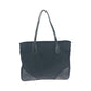 PRADA Tote Bag Nylon Black Silver Metal Test Triangle With logo