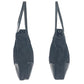 PRADA Tote Bag Nylon Black Silver Metal Test Triangle With logo