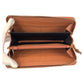 GUCCI Long Wallet Purse 224253 GG canvas Beige Pink Gold Metal Bamboo