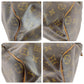 LOUIS VUITTON Handbag M41524 PVC Brown Gold Metal Handbag Boston Duffel bag Monogram Speedy 35 Women Used Authentic