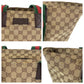 GUCCI Tote Bag 131231 GG canvas Beige brown Sherry line
