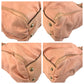 GUCCI Tote Bag 189831 leather Pink Gold Metal Tote Bag Shoulder Bag Abby Guccissima Women Used Authentic
