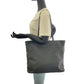 PRADA Shoulder Bag Nylon Black SilverMetal Test Triangle With logo Women Used Authentic