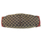 GUCCI Tote Bag 130736 GG canvas Gray Red Gold Metal Abbey