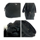 PRADA Handbag Nylon Black SilverMetal Test Triangle With logo