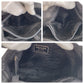 PRADA Tote Bag Nylon Black SilverMetal Test Triangle With logo