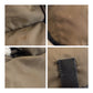 PRADA Backpack BZ0001 Nylon Khaki Gray Black Silver Metal Test Triangle With logo