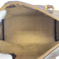 GUCCI Handbag GG Supreme canvas, leather Beige Brown Gold Metal Old Gucci Shelly Line Women Used Authentic