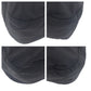 PRADA Shoulder Bag Nylon Black SilverMetal Shoulder Bag Body Bag Test Triangle With logo Women Used Authentic