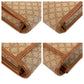 CELINE Clutch bag M08 PVC, Leather Brown Gold Metal Clutch bag business bag Macadam Women Used Authentic