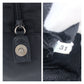 PRADA Tote Bag Nylon Black SilverMetal Tote Bag handbag Test Triangle With logo Women Used Authentic