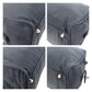 PRADA Tote Bag Nylon Black SilverMetal Tote Bag handbag Test Triangle With logo Women Used Authentic