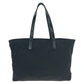 PRADA Tote Bag Nylon Black SilverMetal Test Triangle With logo