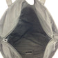 PRADA Tote Bag Nylon Black SilverMetal Test Triangle With logo